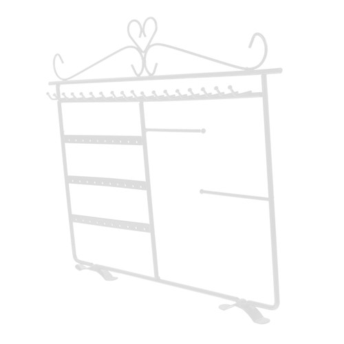 Holibanna Jewelry Display Stand Earring Stud Organizer Stud Earring Holder Bracelet Display Stand Earring Holder Organizer Plastic Earring Holder Bracelet Holder Jewelry Display Rack Desktop