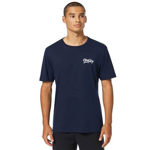 Oakley Men's 11 Frogs B1B Tee, Fathom, Medium