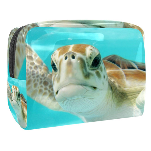 Portable Makeup Bag with Zipper Travel Toiletry Bag for Women Handy Storage Cosmetic Pouch Mexico Turtle Portable Makeup Bag with Zipper Travel Toiletry Bag for Women Handy Storage Cosmetic Pouch Mexico Turtle