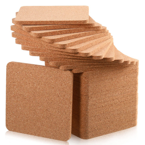 Tuanse Square Cork Trivets 4 x 4 x 0.2 Inch Cork Coasters for Drinks Absorbent Cork Plant Coasters Pot Trivets Natural Bar Coasters Kitchen Pads Drink Coasters Set for Table Dishes Plate (60 Pcs) Tuanse Square Cork Trivets 4 x 4 x 0.2 Inch Cork Coasters for Drinks Absorbent Cork Plant Coasters Pot Trivets Natural Bar Coasters Kitchen Pads Drink Coasters Set for Table Dishes Plate (60 Pcs)