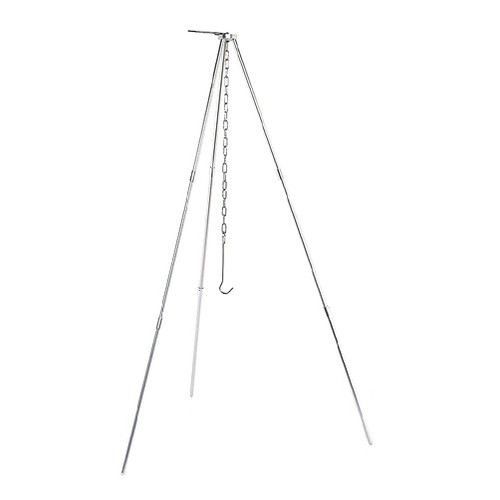 Leimezsty Campfire Cooking Tripods Adjustable Grill Tripod Cooker Campfire Grill Stand Tripods Grilling Set Camping Tripod for Cooking Lodge Leimezsty Campfire Cooking Tripods Adjustable Grill Tripod Cooker Campfire Grill Stand Tripods Grilling Set Camping Tripod for Cooking Lodge