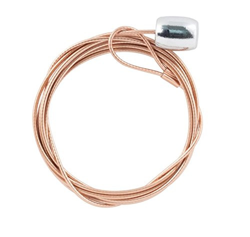 Kikkerland Photo and Card Holder with 8 Magnets, Copper