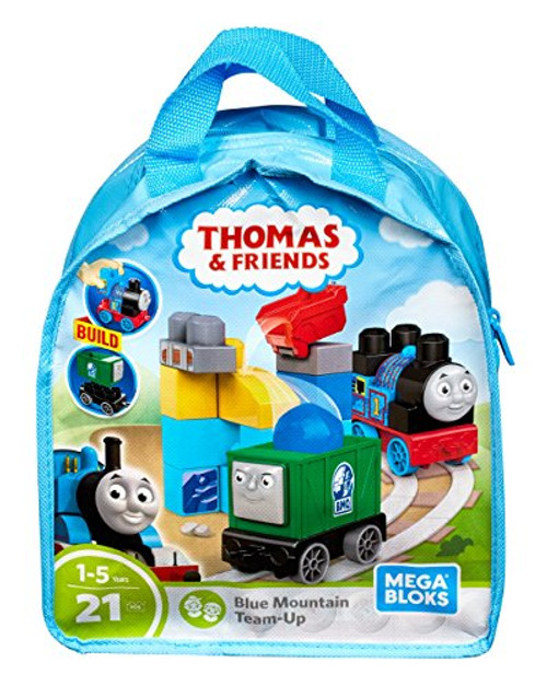 Mega Bloks Thomas & Friends Blue Mountain Team-Up Building Kit Mega Bloks Thomas & Friends Blue Mountain Team-Up Building Kit