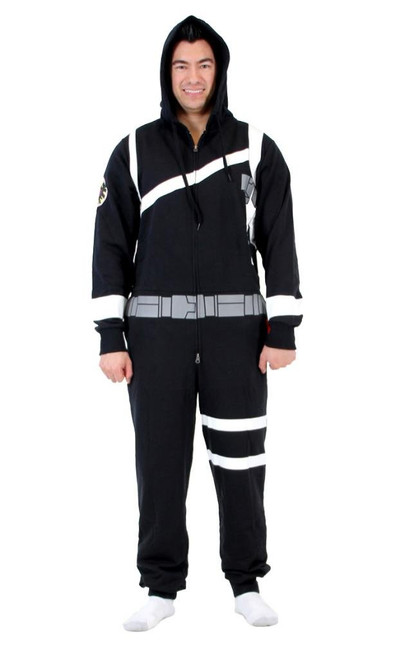Marvel Agents of S.H.I.E.L.D. Men's Shield Jump Jumpsuit, Black, X-Large Marvel Agents of S.H.I.E.L.D. Men's Shield Jump Jumpsuit, Black, X-Large