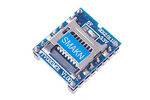 SMAKN® Mini SD Card MP3 Sound Module For PIC Arduino WTV020-SD-16P NEW