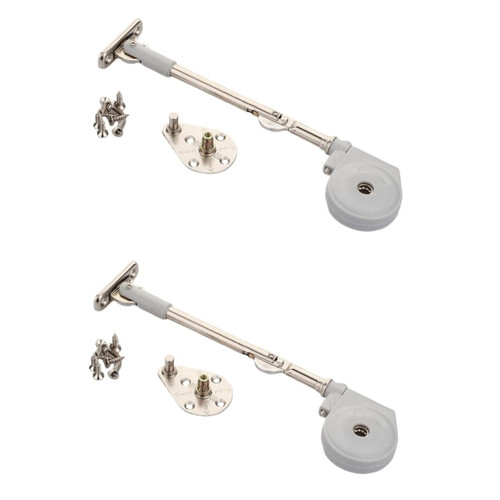 DOITOOL 2 pcs Hinges for Kitchen cabinets Slow Down Lift Stay Support Spring Hinge Mixer Lift for Cabinet Gas Struts for cabinets Heavy Duty Hinge Cabinet Hinges Lifting Cabinet Door