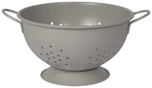 Now Designs Large Colander, 2.69 Quart, Matte Fog