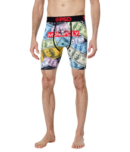 PSD Men's Money Game Boxer Briefs, Multi, XXL