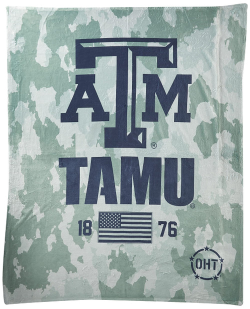 Northwest NCAA Texas A&M Aggies Unisex-Adult Silk Touch Throw Blanket, 50" x 60", OHT Special Ops Northwest NCAA Texas A&M Aggies Unisex-Adult Silk Touch Throw Blanket, 50" x 60", OHT Special Ops