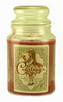 Courtney's Candles Black Currant Vanilla Maximum Scented 26oz Large Jar Candle