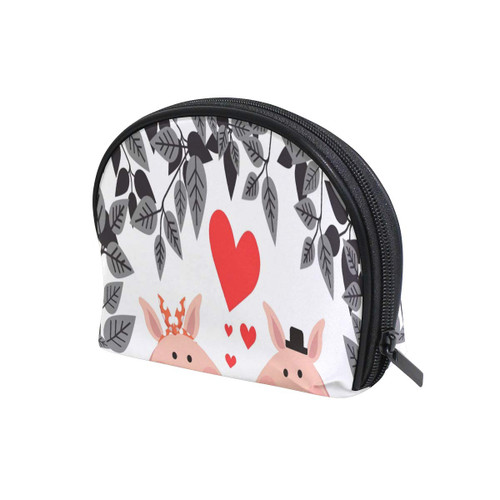 Unicey Cute Pigs Wedding Makeup Bags Portable Tote Cosmetics Bag Travel Cosmetic Organizer Toiletry Bag Make-up Cases for Women Unicey Cute Pigs Wedding Makeup Bags Portable Tote Cosmetics Bag Travel Cosmetic Organizer Toiletry Bag Make-up Cases for Women
