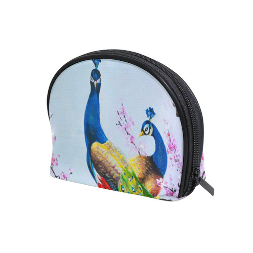 Japanese Peacocks Blooming Cherry Makeup Bags Portable Tote Cosmetics Bag Travel Cosmetic Organizer Toiletry Bag Make-up Cases for Women Japanese Peacocks Blooming Cherry Makeup Bags Portable Tote Cosmetics Bag Travel Cosmetic Organizer Toiletry Bag Make-up Cases for Women