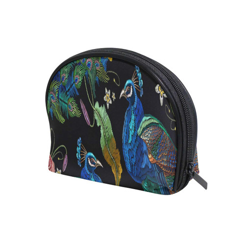 Floral Peacocks Makeup Bags Portable Tote Cosmetics Bag Travel Cosmetic Organizer Toiletry Bag Make-up Cases for Women Floral Peacocks Makeup Bags Portable Tote Cosmetics Bag Travel Cosmetic Organizer Toiletry Bag Make-up Cases for Women