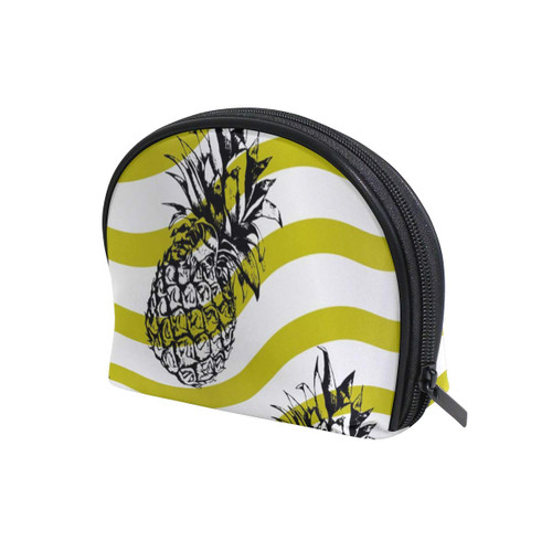 Pineapple Stripes Makeup Bags Portable Tote Cosmetics Bag Travel Cosmetic Organizer Toiletry Bag Make-up Cases for Women Pineapple Stripes Makeup Bags Portable Tote Cosmetics Bag Travel Cosmetic Organizer Toiletry Bag Make-up Cases for Women