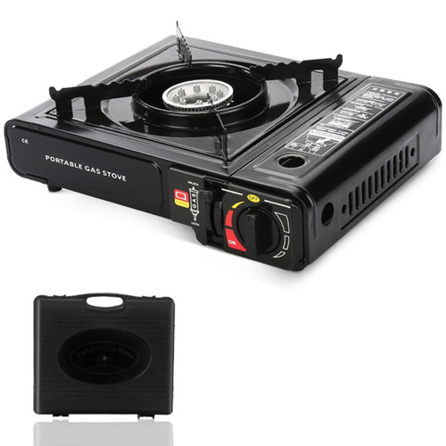 Portable Camping Stove, Dual Fuel Stove with Butane & Propane Compatibility, Including Electronic Ignition, Brass Burner with Carrying Case, Suitable for Camping and Hiking, Emergency Cooking Stove Portable Camping Stove, Dual Fuel Stove with Butane & Propane Compatibility, Including Electronic Ignition, Brass Burner with Carrying Case, Suitable for Camping and Hiking, Emergency Cooking Stove