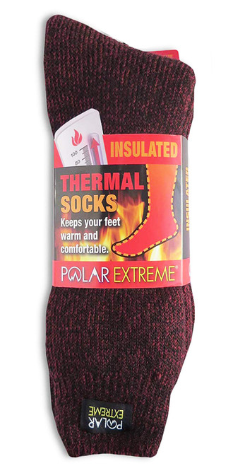 Polar Extreme Men's Thermal Sock Pack of 2