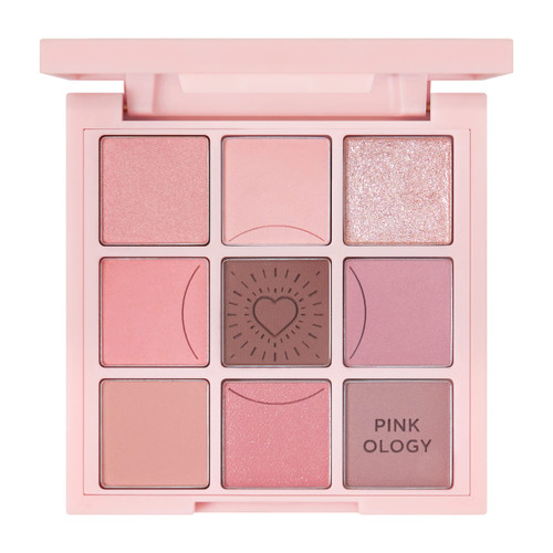 HOLIKA HOLIKA My Fave Mood Eye Palette 03 Pinkology | 9 Shade, Cool tones, Soft Eye Shadow, K Beauty Pink Eye Makeup