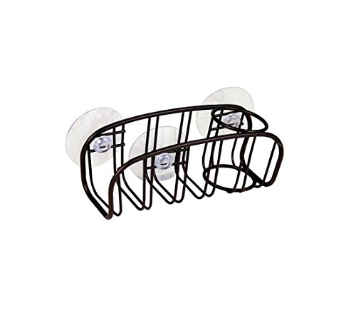 Spectrum Diversified Contempo Sponge & Brush Holder, Bronze