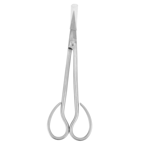 plplaaoo Bonsai Scissors,Potted Scissors, Leaf Sprout Shears,Pruning Scissors,Gardening Shears, Stainless Steel Leaf Sprout Shears with Long Handle, Scissors,for Garden,Flower,Vegetable