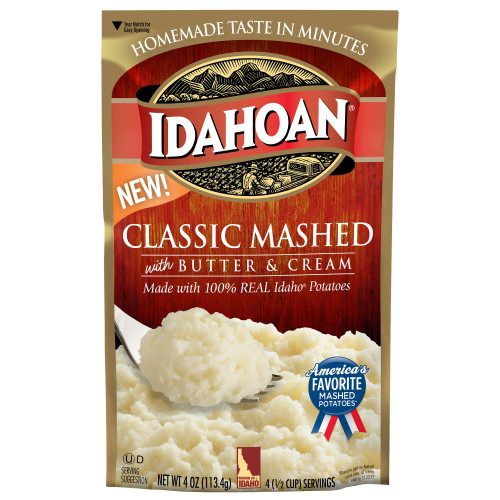 Idahoan Classic Mashed Potatoes, 4 oz (Pack of 12) Idahoan Classic Mashed Potatoes, 4 oz (Pack of 12)