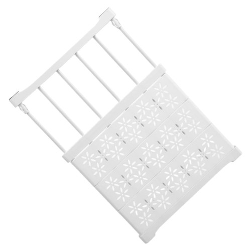 BESTOYARD armoire Wardrobe Closet Adjustable Tension Shelf for Cupboard Organizer Shelf Divider for Cupboard Adjustable Tension Shelf for Closet Storage Rack Partition Plastic Ledge Cut Off