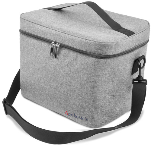 Aprikostein Cooler Bag Insulated, Soft Cooler Lunch Bag Reusable Collapsible Leakproof for Fishing Camping Beach Picnic Trip, with Capacity Equal to 20 Cola, Up to 6 Hours with Ice Packs, Gray