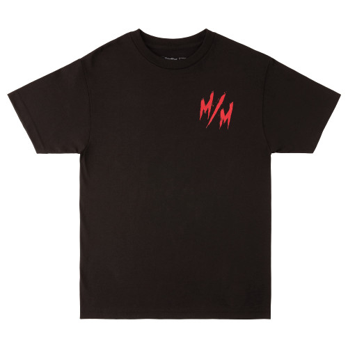 Metal Mulisha Men's Slasher T-Shirt, Black, Medium