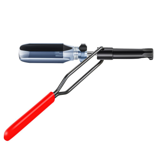 Dreyoo Valve Adjustment Tool 10mm Jam Nut, Slotted Valve Adjusting Stud, Valve Grinding Tool Compatible with Honda/Nissan/Toyota/Japanese Auto Vehicle Engines, Valve Lapping Guiding Removal Tool