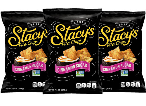 Stacy's Cinnamon Sugar Pita Chips, Pack of 3