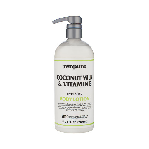 Renpure Originals Coconut Milk & Vitamin E Body Lotion, 24 Ounce Renpure Originals Coconut Milk & Vitamin E Body Lotion, 24 Ounce