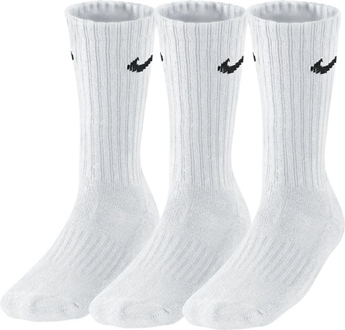 Nike Unisex Everyday Lightweight Crew Training Socks (3 Pair) (Multi-Color, M)