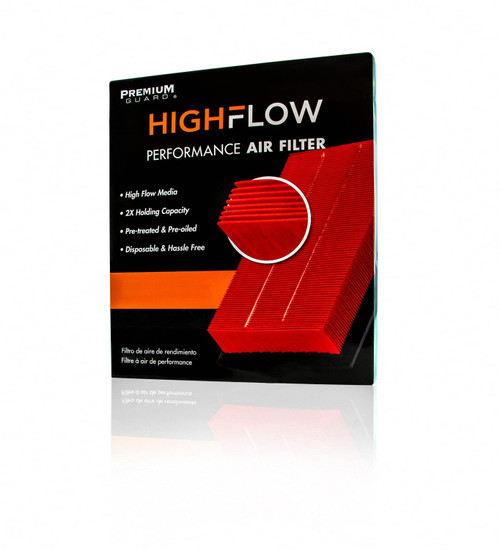 HIGHFLOW PA5462X, High Performance, Pre-Oiled Disposable Engine Air Filter | Fits 2023-11 Ram 1500, 2023-19 1500 Classic, 2018-11 2500, 2010-03 Dodge Ram 1500, Ram 2500, Ram 3500, Ram 4000