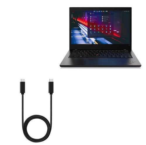 BoxWave Cable Compatible with Lenovo ThinkPad L14 (20X1) - DirectSync PD Cable (3ft) - USB-C to USB-C (100W), Type C Braided 3ft Charge and Sync Cable for Lenovo ThinkPad L14 (20X1) - Jet Black BoxWave Cable Compatible with Lenovo ThinkPad L14 (20X1) - DirectSync PD Cable (3ft) - USB-C to USB-C (100W), Type C Braided 3ft Charge and Sync Cable for Lenovo ThinkPad L14 (20X1) - Jet Black