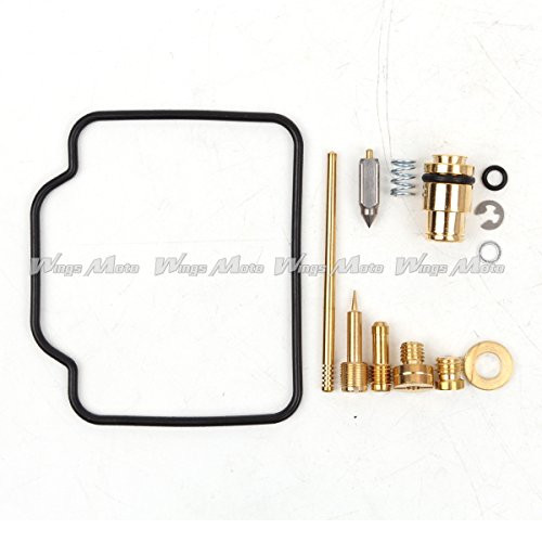 Wingsmoto Carb Repair Carburetor Rebuild Kit for Suzuki LTF250 Quadrunner 1997-1999 LTF250F Wingsmoto Carb Repair Carburetor Rebuild Kit for Suzuki LTF250 Quadrunner 1997-1999 LTF250F