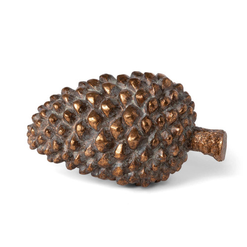 Park Hill Collection Large Bronze Pine Cone with Brown Finish FAB20497