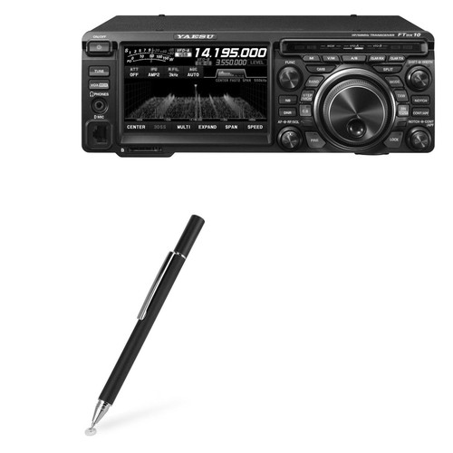 BoxWave Stylus Pen Compatible with Yaesu FTDX10 - FineTouch Capacitive Stylus, Super Precise Stylus Pen for Yaesu FTDX10 - Jet Black BoxWave Stylus Pen Compatible with Yaesu FTDX10 - FineTouch Capacitive Stylus, Super Precise Stylus Pen for Yaesu FTDX10 - Jet Black