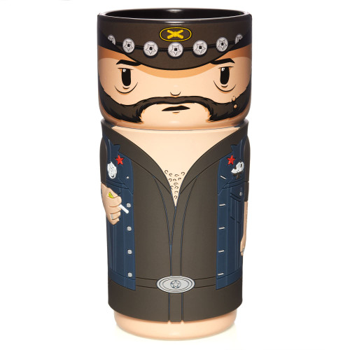 CosCups by Numskull Motorhead Lemmy Ceramic Mug Gift with Rubber Sleeve 400ml - Official Motorhead Merchandise CosCups by Numskull Motorhead Lemmy Ceramic Mug Gift with Rubber Sleeve 400ml - Official Motorhead Merchandise