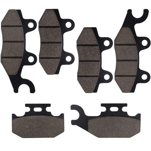 Brake Pads Front and Rear Compatible with Yamaha Rhino 660 YXR660 4x4 2004-2007 / Raptor 700 700R YFM700 2006-2012 / Rhino 450 YXR450 4x4 2006-2009 Brake Pads Front and Rear Compatible with Yamaha Rhino 660 YXR660 4x4 2004-2007 / Raptor 700 700R YFM700 2006-2012 / Rhino 450 YXR450 4x4 2006-2009