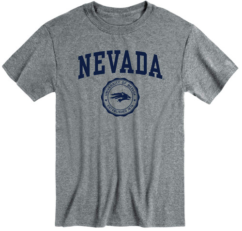 Barnesmith University of Nevada at Reno Wolfpack Short-Sleeve T-Shirt, Heritage, Charcoal Grey, X-Large Barnesmith University of Nevada at Reno Wolfpack Short-Sleeve T-Shirt, Heritage, Charcoal Grey, X-Large