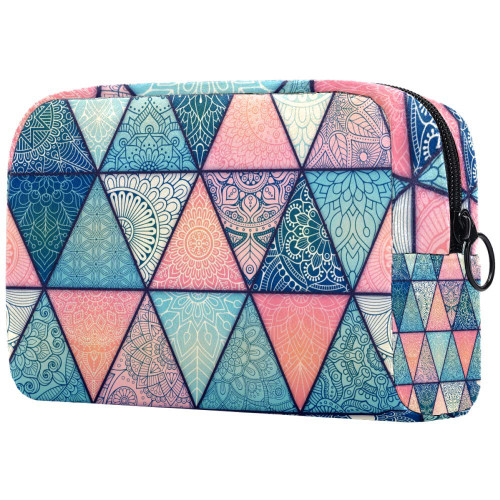 Vintage Arabic Mandalas Pattern Makeup Bags Portable Tote Cosmetics Bag Travel Cosmetic Organizer Toiletry Bag Make-up Cases for Women Vintage Arabic Mandalas Pattern Makeup Bags Portable Tote Cosmetics Bag Travel Cosmetic Organizer Toiletry Bag Make-up Cases for Women