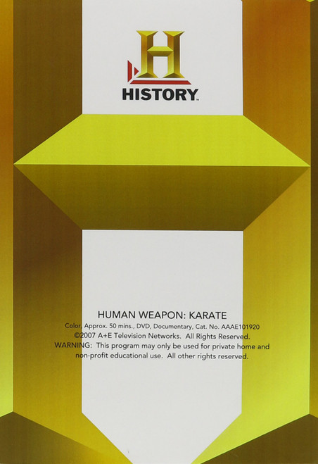 Human Weapon: Karate Dvd