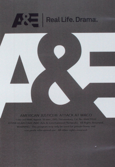 Amer Just:attack At Waco Dvd