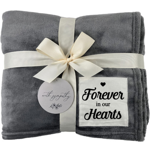 Wishmead Sympathy Gift Blanket - Memorial/ Bereavement Gifts in Memory of Loved One Loss of Mother Father Husband Condolence Grief Sorry Loving Funeral Rememberance