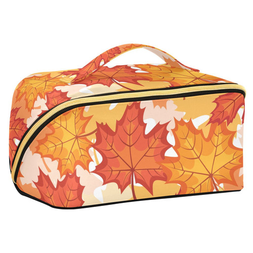 Sinestour Autumn Maple Leaves Makeup Bag Large Cosmetic Bags for Women Travel Makeup Bags for Women Cosmetic Bag Organizer Makeup Pouch Toiletry Bag for Cosmetics Toiletries Travel Daily Use Sinestour Autumn Maple Leaves Makeup Bag Large Cosmetic Bags for Women Travel Makeup Bags for Women Cosmetic Bag Organizer Makeup Pouch Toiletry Bag for Cosmetics Toiletries Travel Daily Use