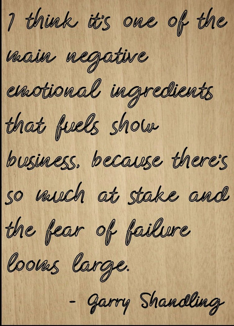 Mundus Souvenirs I Think It's one of The Main Negative. Quote by Garry Shandling, Laser Engraved on Wooden Plaque - Size: 8"x10"