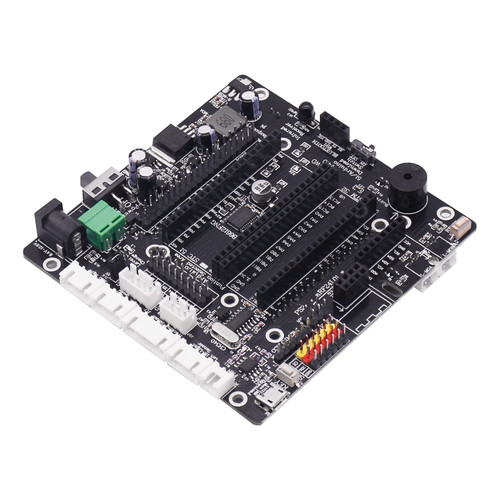Yahboom Robot Project Super Starter Expansion Board Development Board Sensor Module Driver Board Compatible with Arduino Raspberry Pi 51 MCU STM32 (Basic Expansion Board)