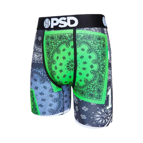 PSD Men's Ja Morant Patchwork Boxer Briefs, Multi, XL