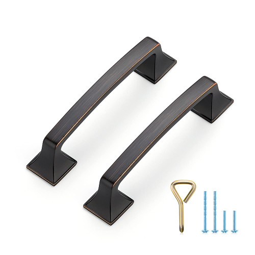 Ravinte 10PCS Pack Oil Rubbed Bronze Kitchen Cabinet Handles Drawer Pulls 3-3/4 inch Hole Centers Cabinet Pulls Kitchen Cabinet Hardware Sturdy Big Square Base Dresser Pulls Cabinet Drawer Handles Ravinte 10PCS Pack Oil Rubbed Bronze Kitchen Cabinet Handles Drawer Pulls 3-3/4 inch Hole Centers Cabinet Pulls Kitchen Cabinet Hardware Sturdy Big Square Base Dresser Pulls Cabinet Drawer Handles
