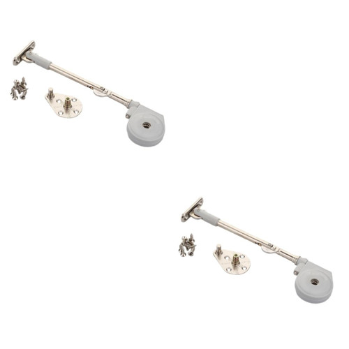 DOITOOL 2 pcs lid Support Hinge Cabinet Door Hinge Cabinet Lift Spring Hinge Cabinet Hinge Gas Struts Lift Support Hinge Slow Down Lift Stay Support Heavy Support Rod Cover Toy Box Pillar