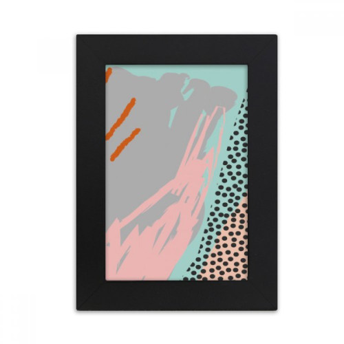 DIYthinker Powder Abstract Plants Art Pattern Desktop Photo Frame Picture Display Art Painting Exhibit